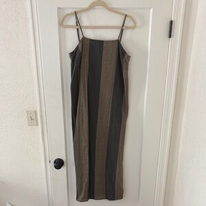 Elegant Striped Dress